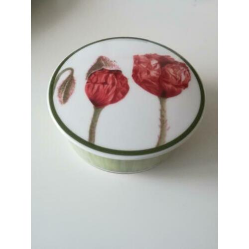 Mooi schaaltje met deksel trinket Villeroy en Boch Flora