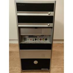 PC Medion MT7. Geen harde schijf. Met voeding.