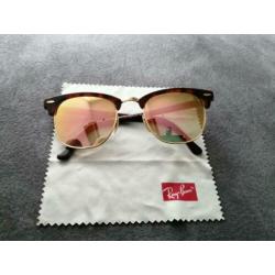 Nieuwe Ray Ban Zonnebril met spiegelglazen