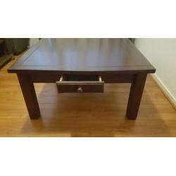 Salontafel met bijpassende bijzettafel