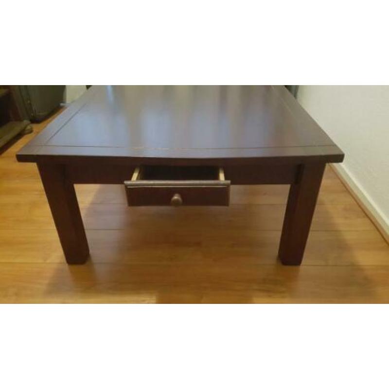 Salontafel met bijpassende bijzettafel