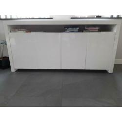 Dressoir wit hoogglans