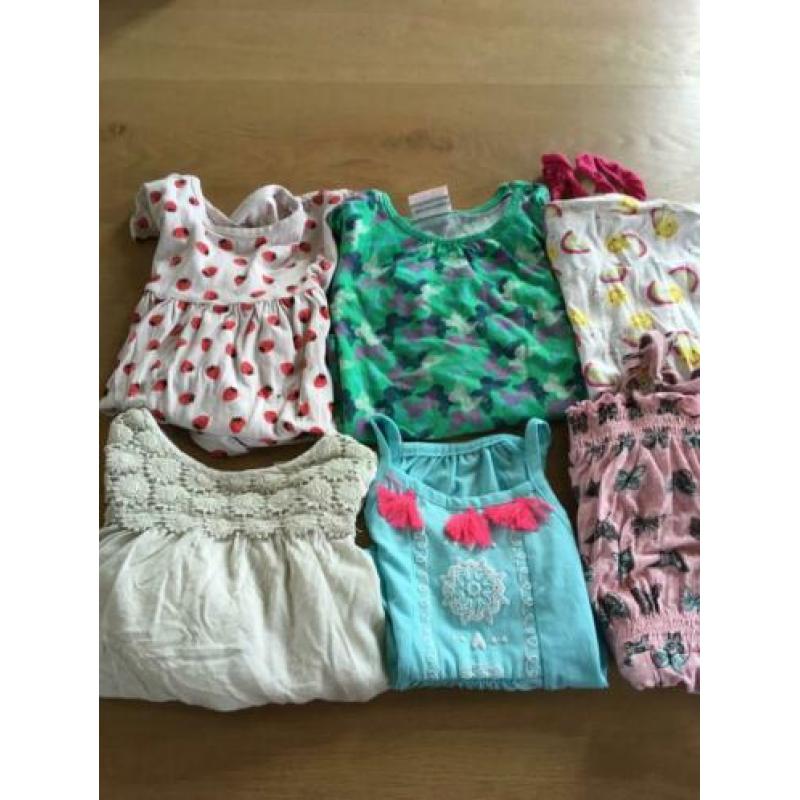 Lief pakket meisje 92 H&M Zara jumpsuit