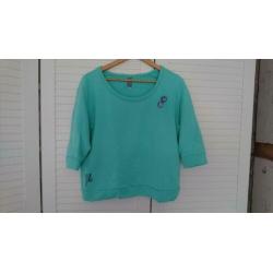 Gstar raw top truitje driekwart mouw zgan maat m