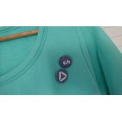 Gstar raw top truitje driekwart mouw zgan maat m