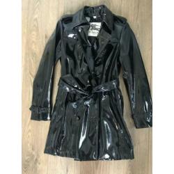 Burberry Trenchcoat zwart maat 36-38