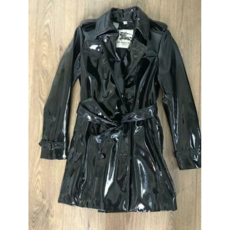 Burberry Trenchcoat zwart maat 36-38