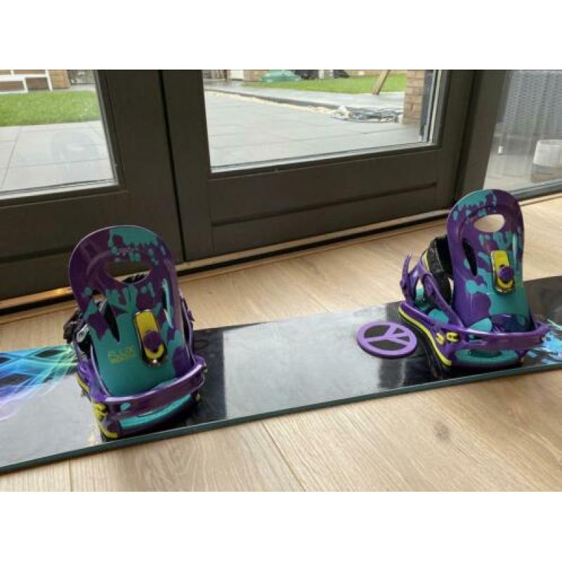 Snowboard + bindingen Never Summer Infinity 151