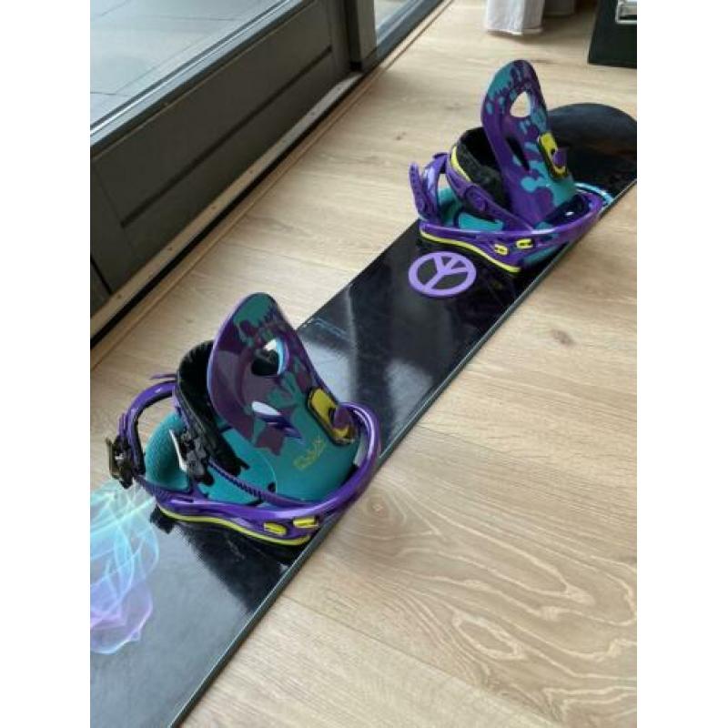Snowboard + bindingen Never Summer Infinity 151