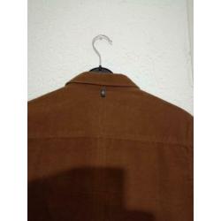 Silvercreek blouse bloes cognac overhemd mt M