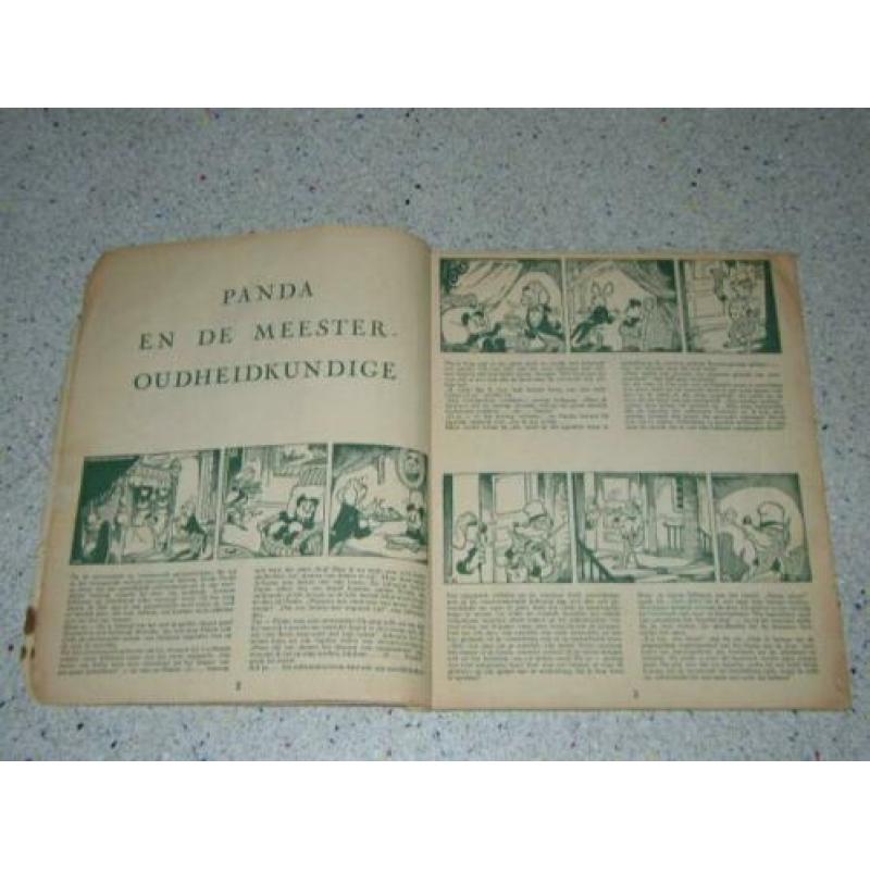 Panda De Meester-oudheidkundige 1e druk 1953 Marten Toonder