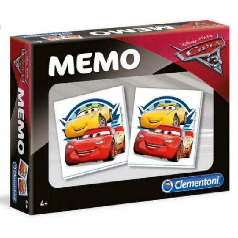 NIEUW IN FOLIE!! CARS Domino + Memory Spel Bliksem Mcqueen