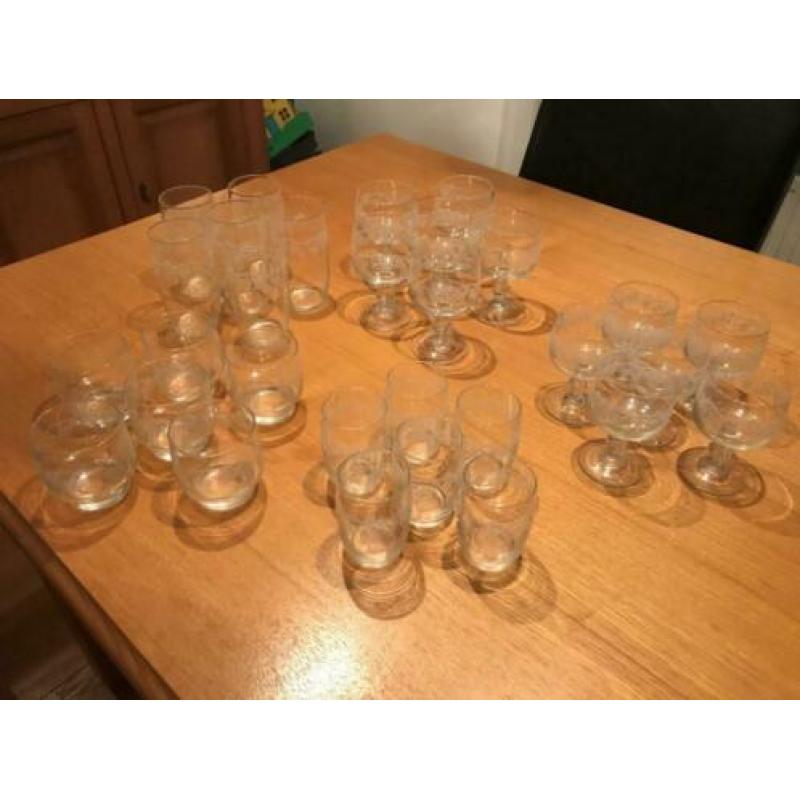 Glas en Borrelglaasjes