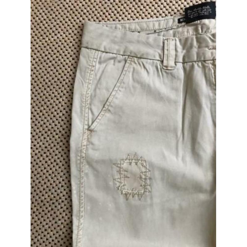 Maison scotch and soda chino zandkleur w30/32