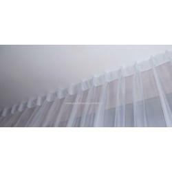 Vitrages met haakjes 2 x 185 cm breed