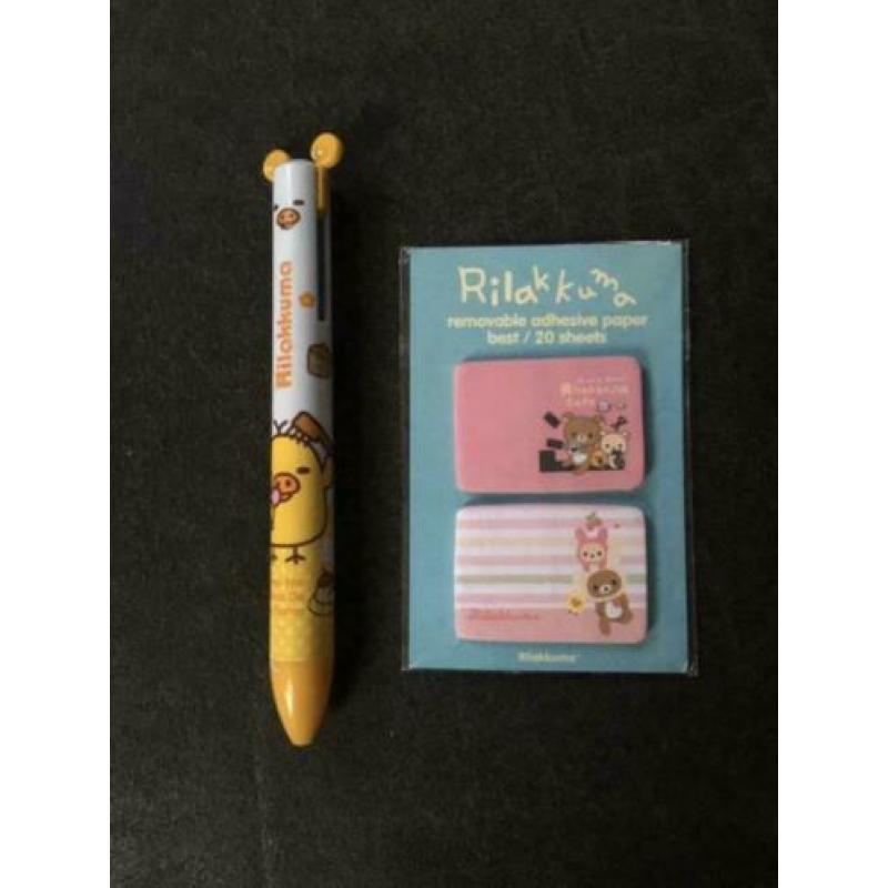 Rilakkuma pen en notes boekje