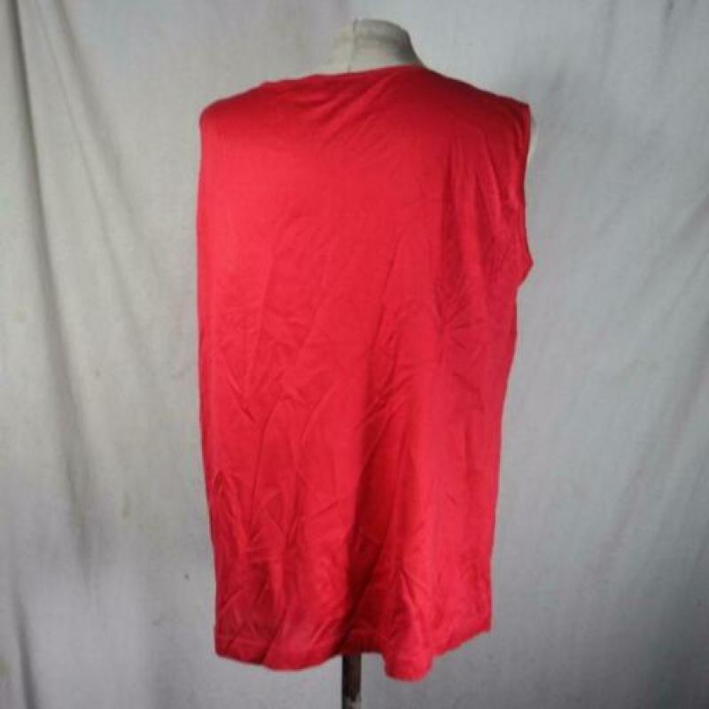 Rood katoenen dames t-shirt.Mt XL.Merk Ara