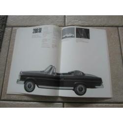 Mercedes oa 280 SE Cabriolet 280 SL Pagode 600 folder 1968 ?