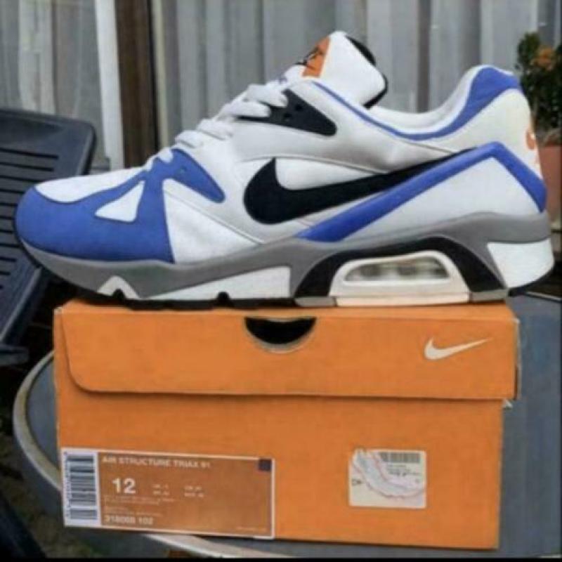NIKE AIR STRUCTURE TRIAX 91 OG-‘ULTRAMARINE”/deadstock/46