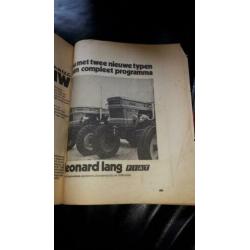 Het loonbedrijf tijdschrift reclame deutz ford traktoren
