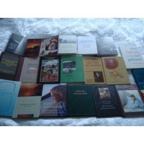 Theologische boeken a 1,50 p st,10 voor 12,50,20 v. 20,00 eu