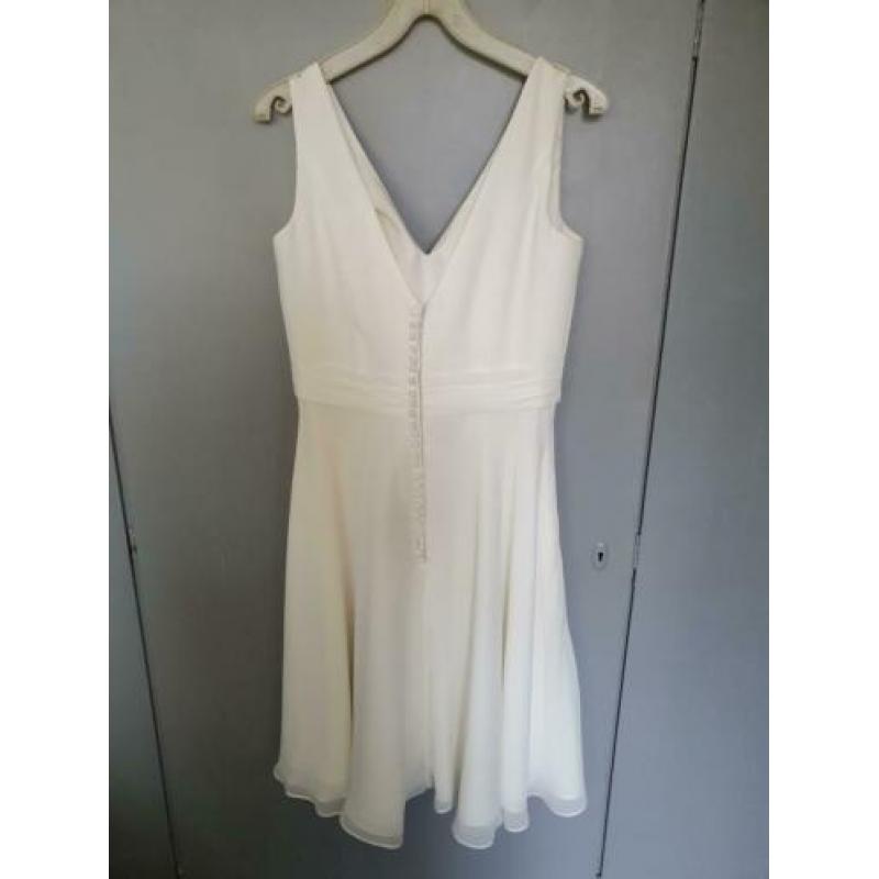 Te koop: Trouwjurk kort.