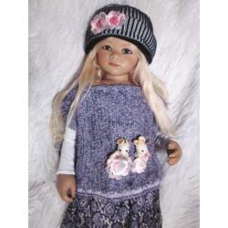 Outfit voor een maat 80-90 cm Himstedt ea kunstenaars poppen