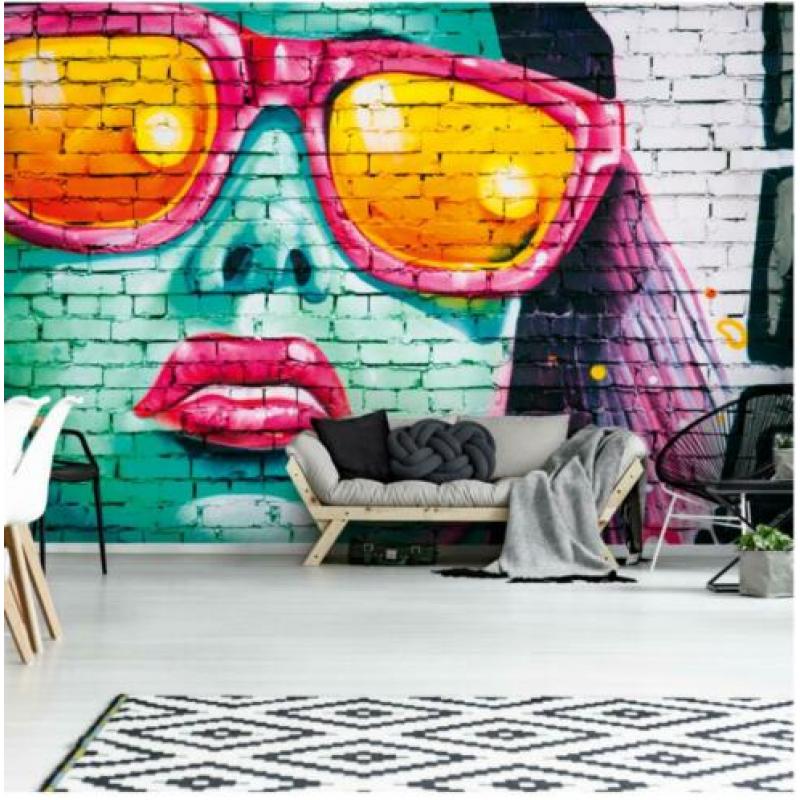 fotobehang hert groot 368x254cm vlies behang woonkamer
