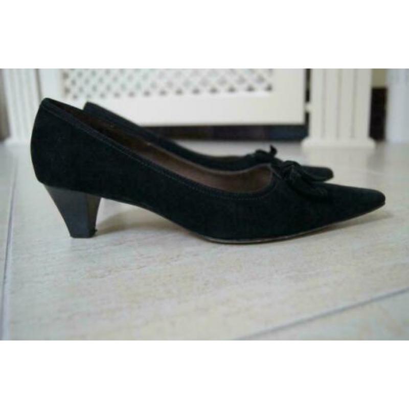 Peter Kaiser dames schoenen suede kleur zwart maat 4.5 37.5