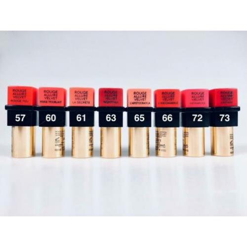 Chanelskin Rouge Allure Velvet Lipstick Testers nr 57 - 73