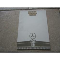 Mercedes oa 280 SE Cabriolet 280 SL Pagode 600 folder 1968 ?