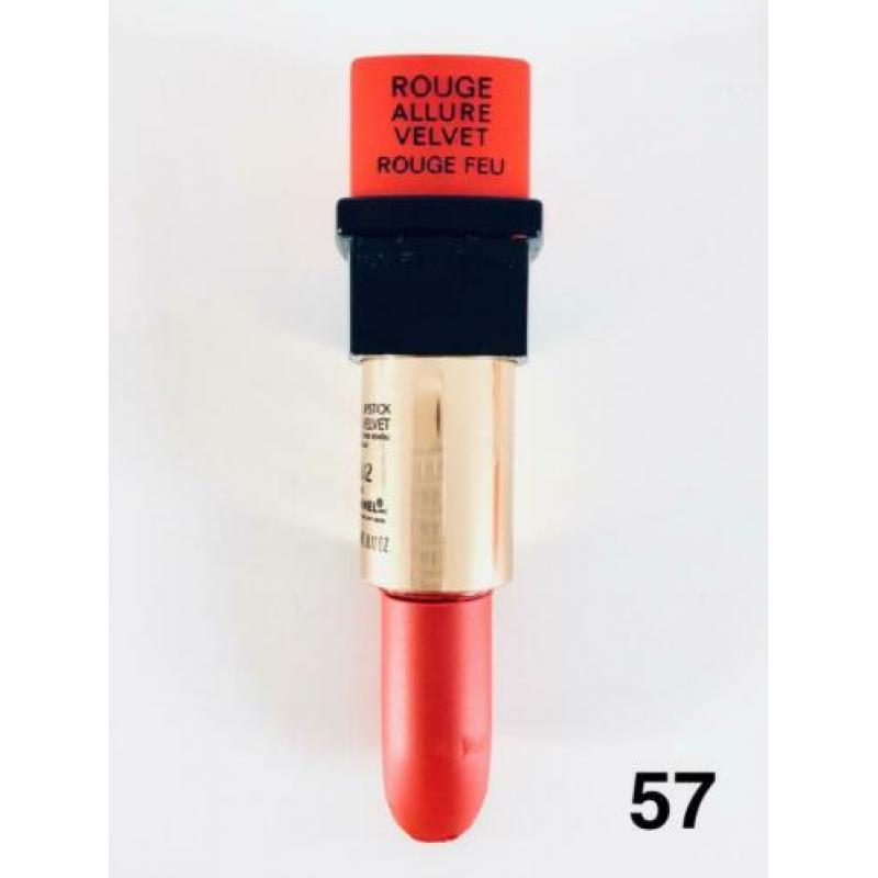 Chanelskin Rouge Allure Velvet Lipstick Testers nr 57 - 73
