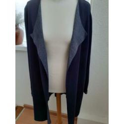 Heel leuk blauw vest maat 44/46