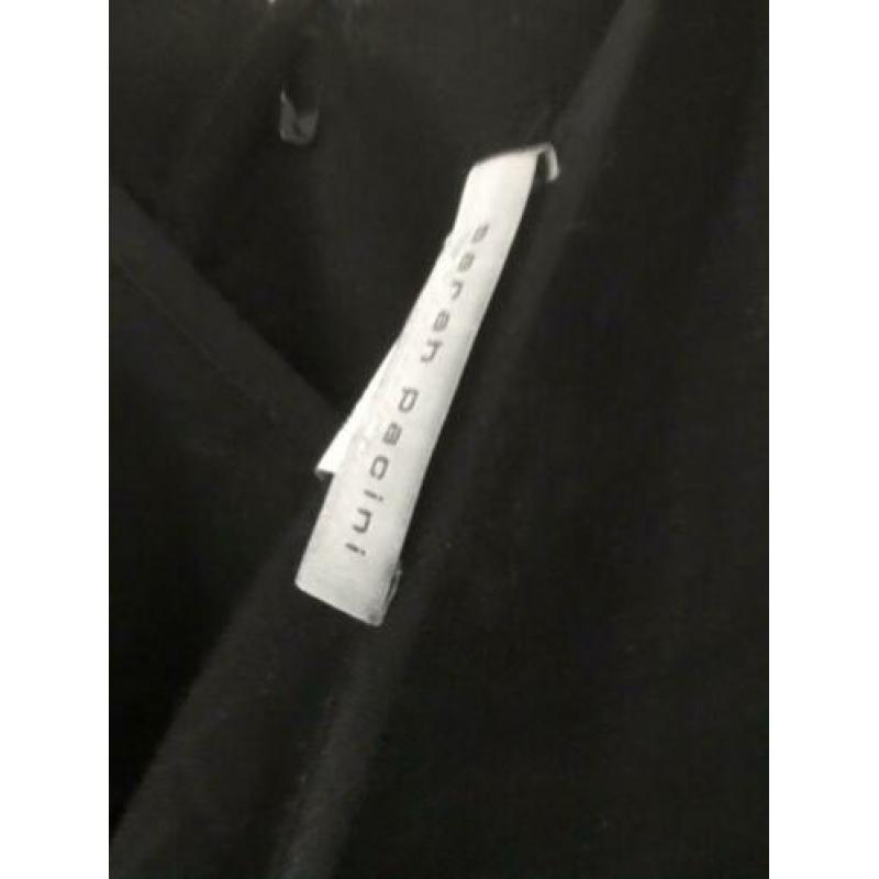 Sarah Pacini jurk van linnen / katoen maat 42 zwart € 30,00