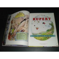 Rupert - The Daily Express Annual HC 1981 Mary Tourtel