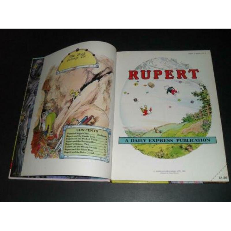 Rupert - The Daily Express Annual HC 1981 Mary Tourtel
