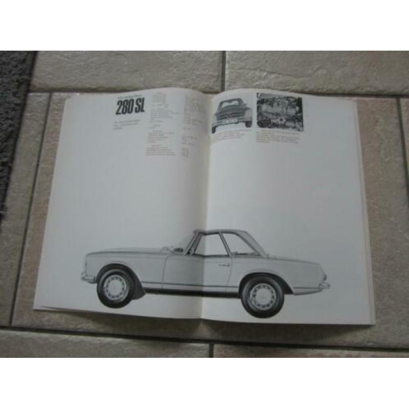 Mercedes oa 280 SE Cabriolet 280 SL Pagode 600 folder 1968 ?