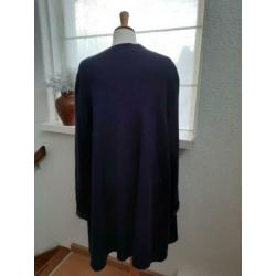 Heel leuk blauw vest maat 44/46