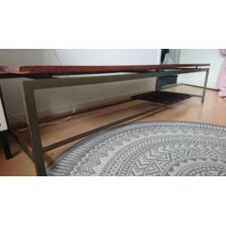 vintage retro design lage tafel / bankje van topform