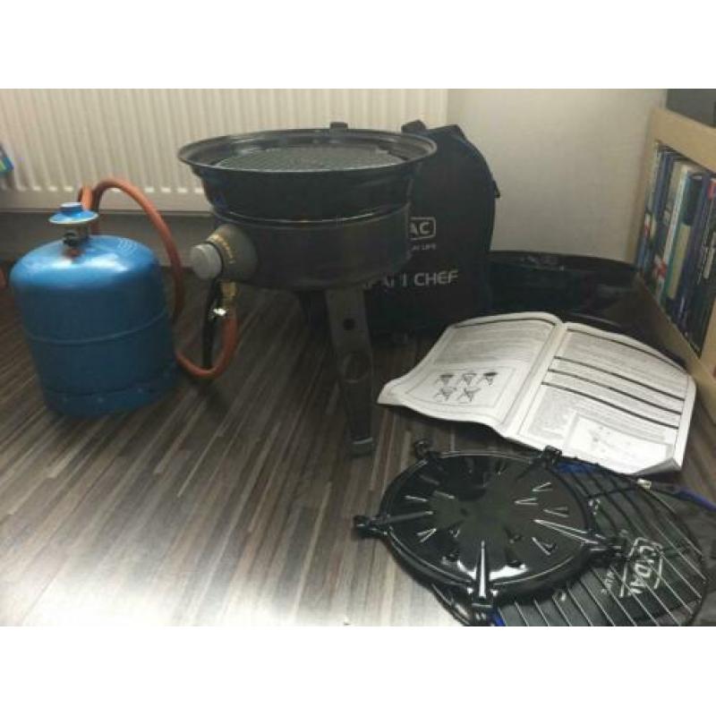 Cadac Safari Chef BBQ Party Grill BBG gasstel, type 6547