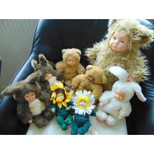 8 Hele mooie Anne Geddes figuren.