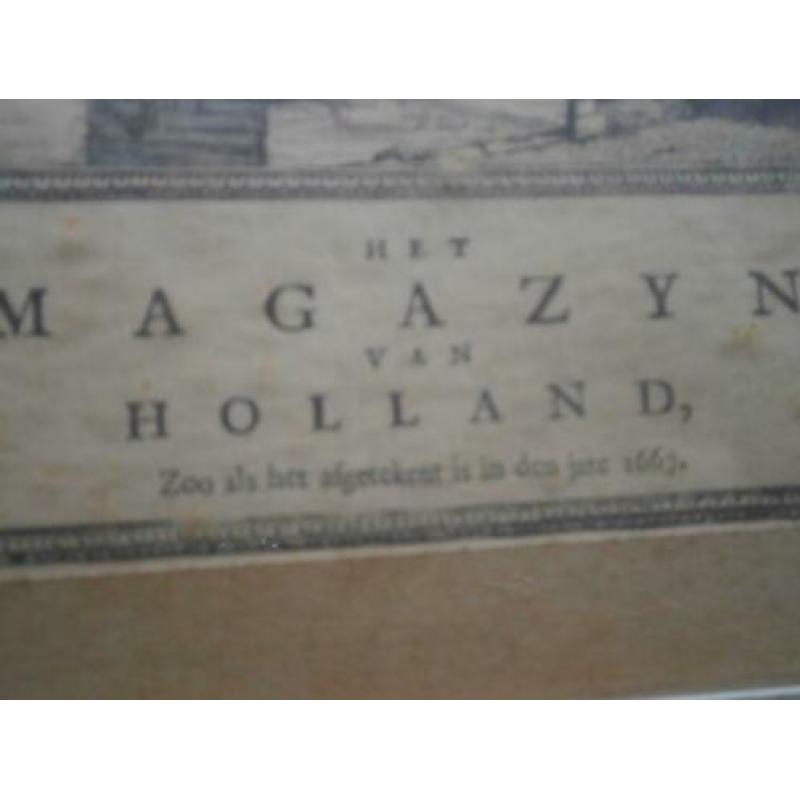 Sup. Oude Kopergr, DELFT:1724,Het Magazijn van Holland