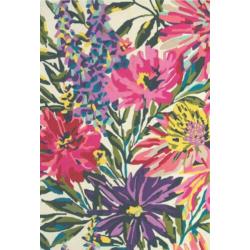 vloerkleed harlequin floreale fuchsia 170 x 230