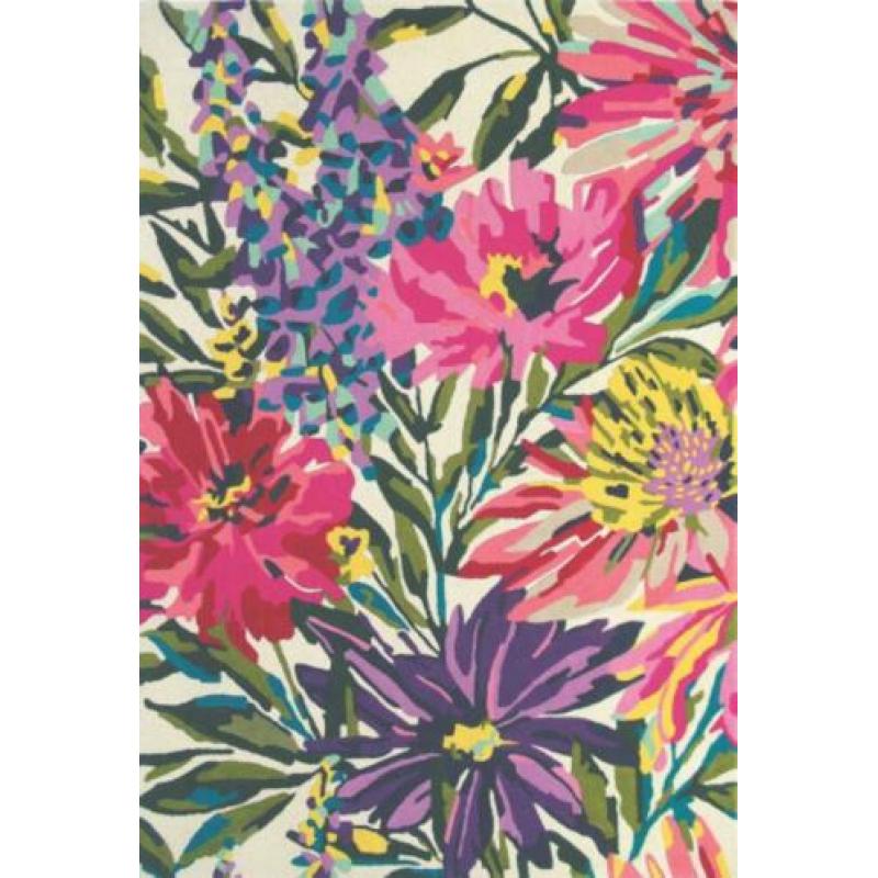 vloerkleed harlequin floreale fuchsia 170 x 230