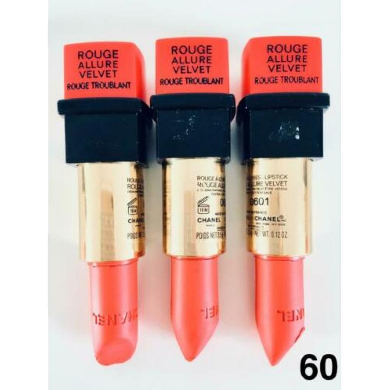 Chanelskin Rouge Allure Velvet Lipstick Testers nr 57 - 73