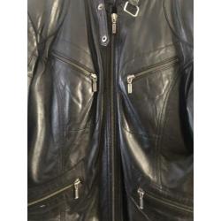 Jasje leer maat 40 zwart (leathers) zgan