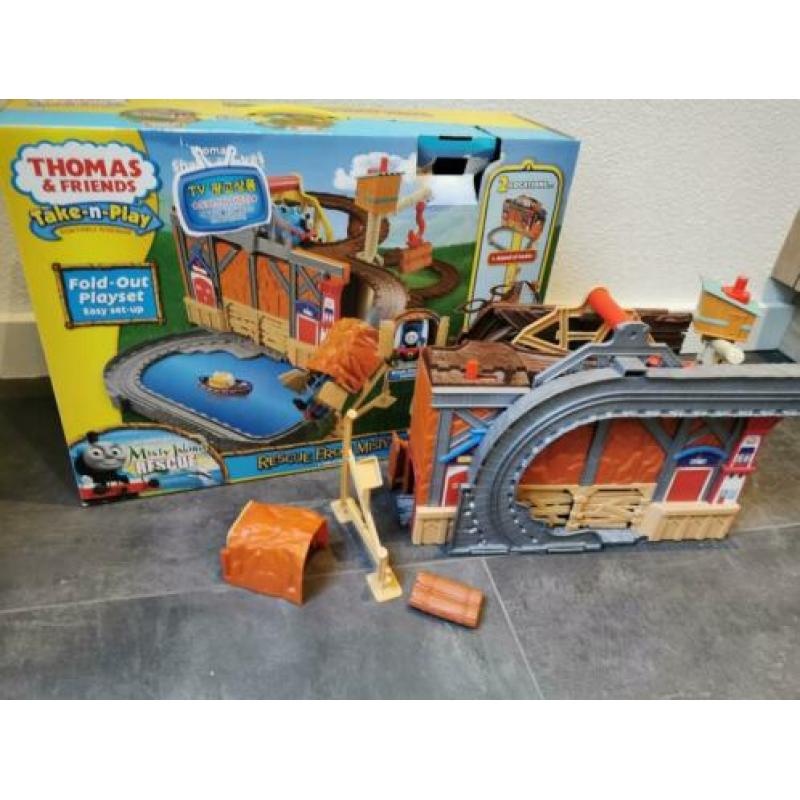 Thomas & Friends Resque from Misty's Island met doos