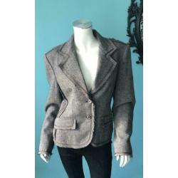 BBC Bruine getailleerde blazer, maat 42