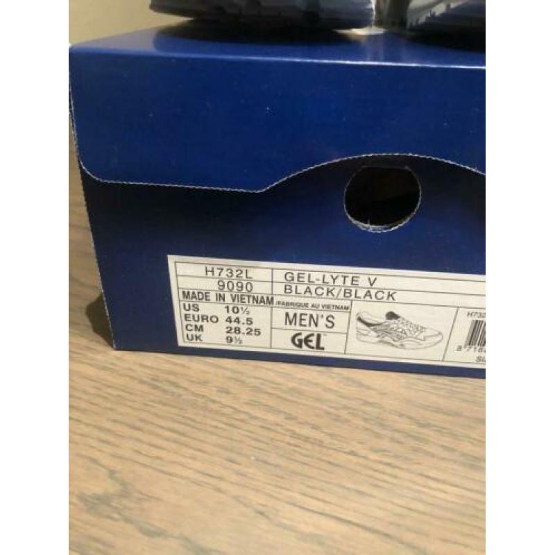 Asics gel lyte V blauw maat 44,5 nieuw