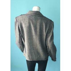 BBC Bruine getailleerde blazer, maat 42